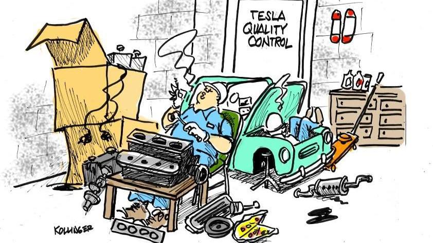 Tesla | Cartoons | stardem.com