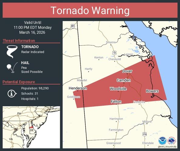 UPDATE: Tornado warnings lifted in parts of Caroline County | Local ...