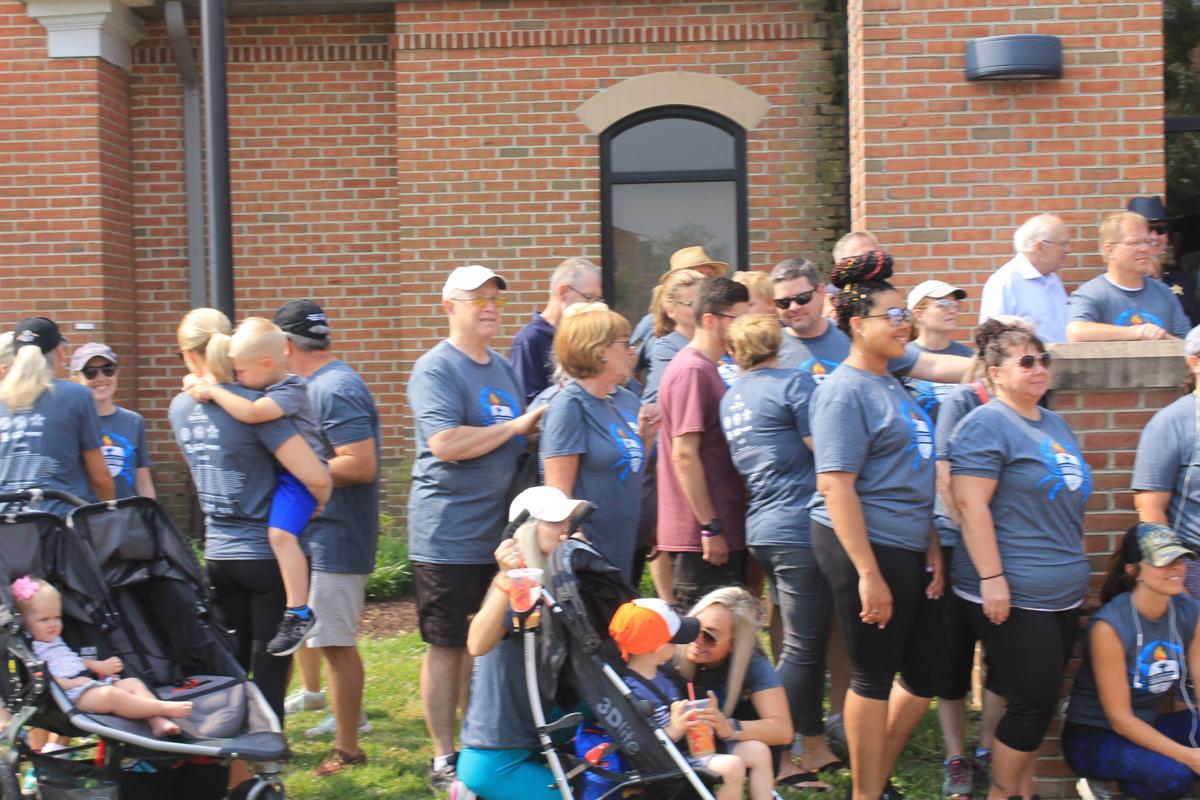 Law enforcement torch run for Special Olympics