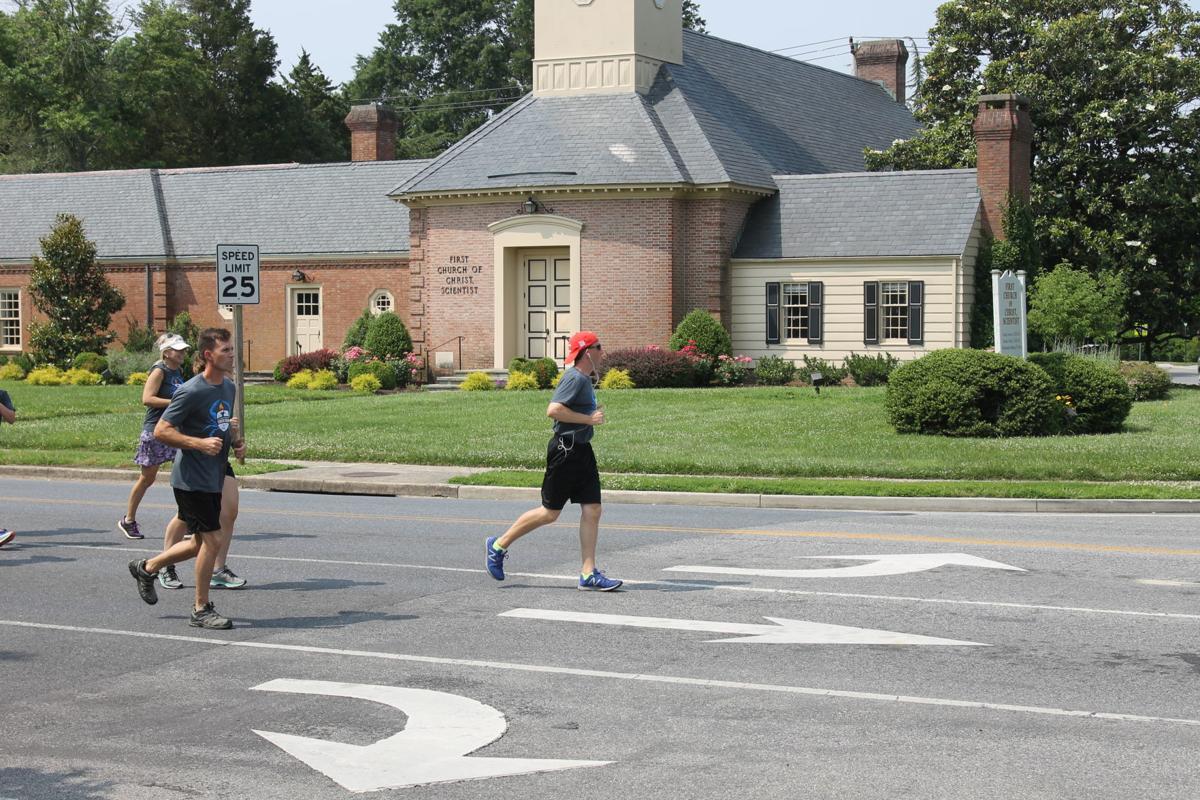 Law enforcement torch run for Special Olympics