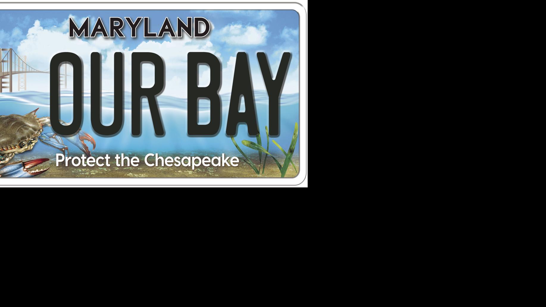 Chesapeake Bay Trust raises funds with new Maryland license plate