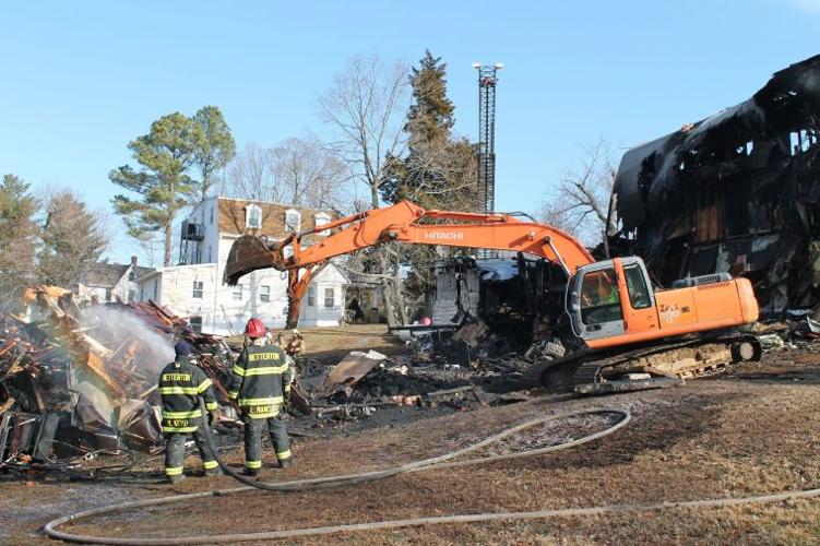 Fire destroys apartment building in Betterton News