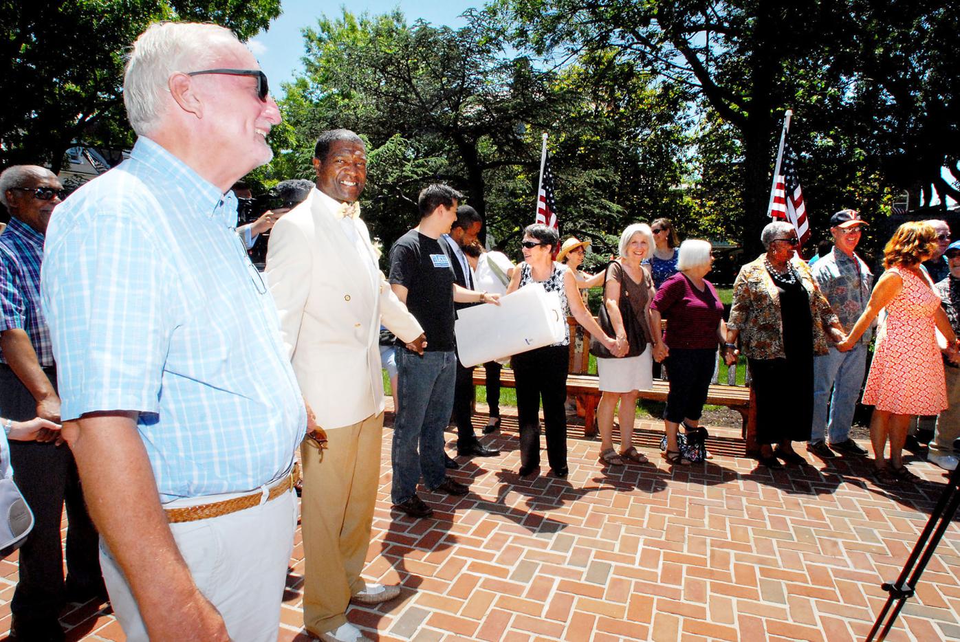 NAACP rallies to remove Talbot Boys statue