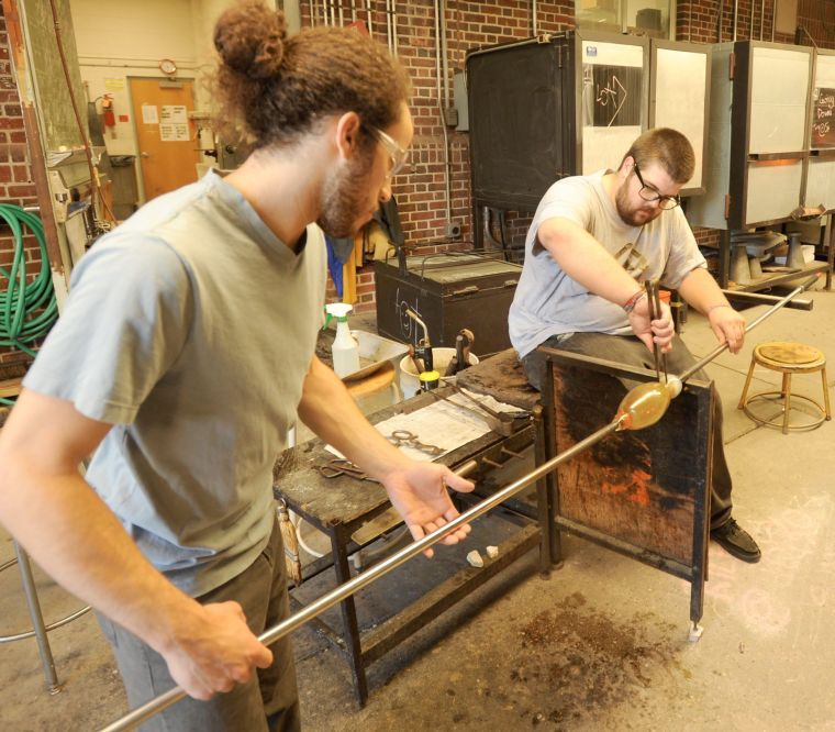 At Salisbury, glass blowing is an art Local