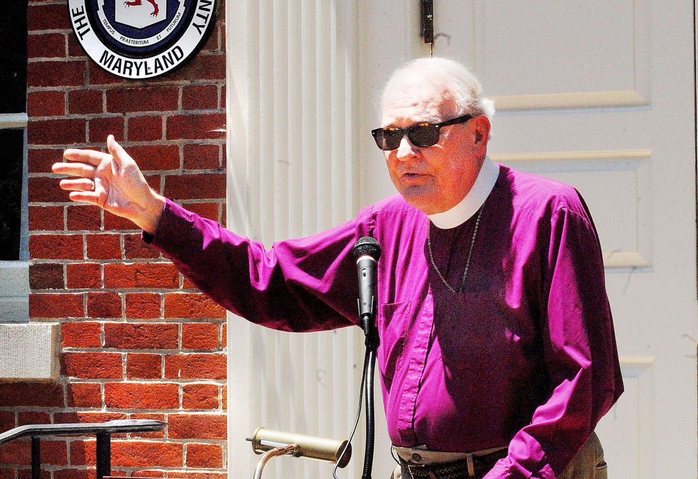 NAACP rallies to remove Talbot Boys statue