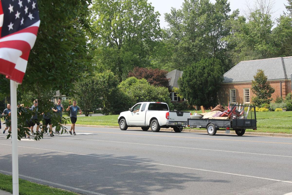 Law enforcement torch run for Special Olympics