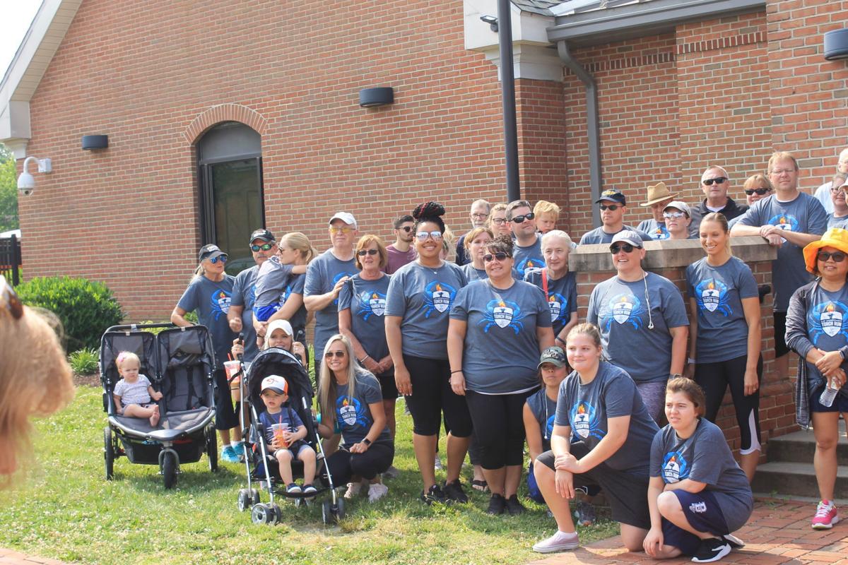 Law enforcement torch run for Special Olympics