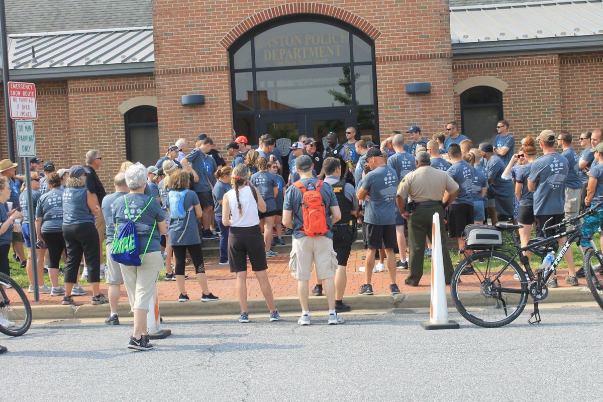 Law enforcement torch run for Special Olympics