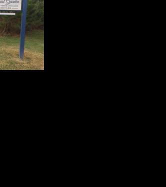 Route 404 Memorial Park sign