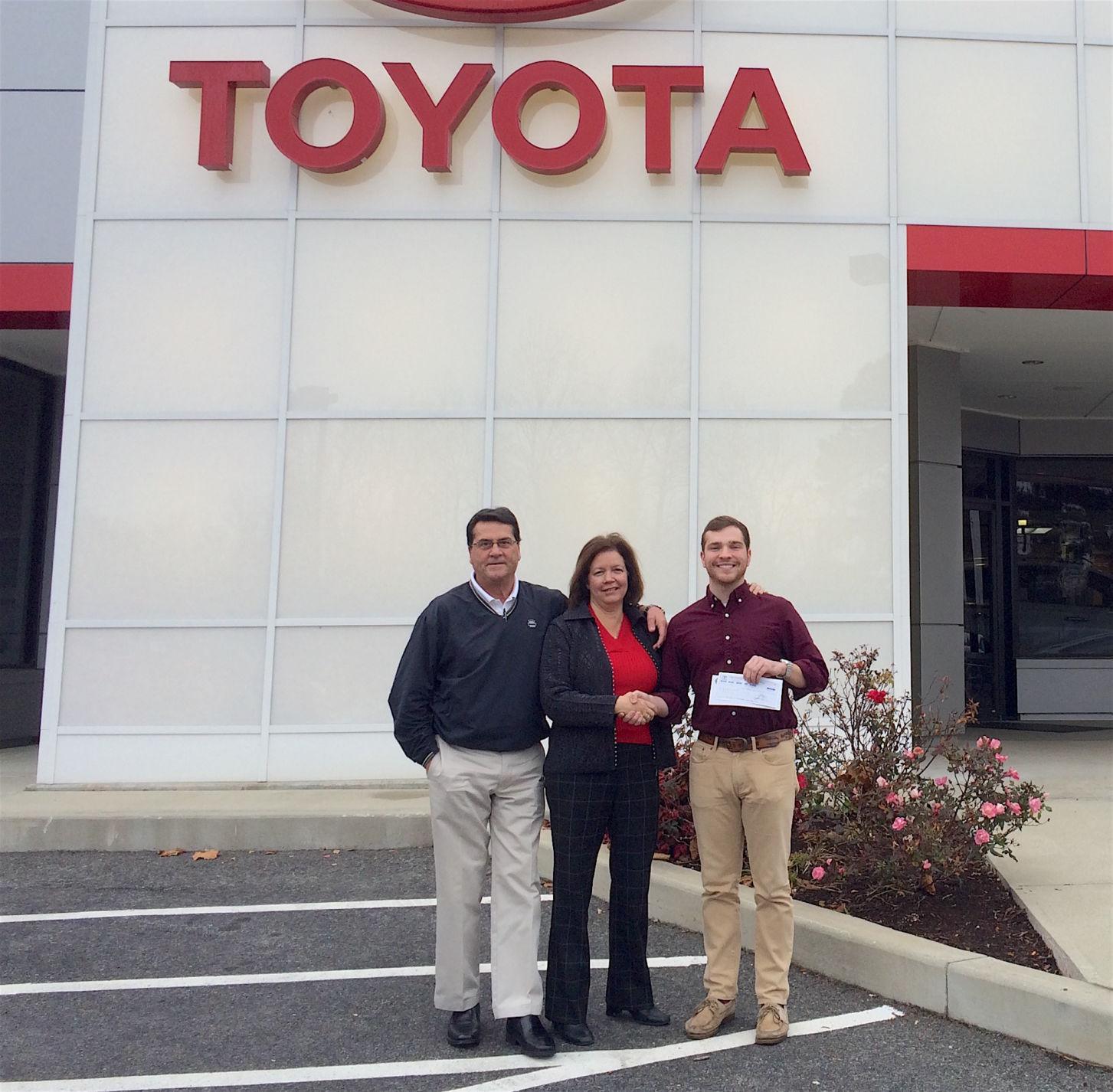 Koons Easton Toyota donates to Brighter Christmas Fund Life