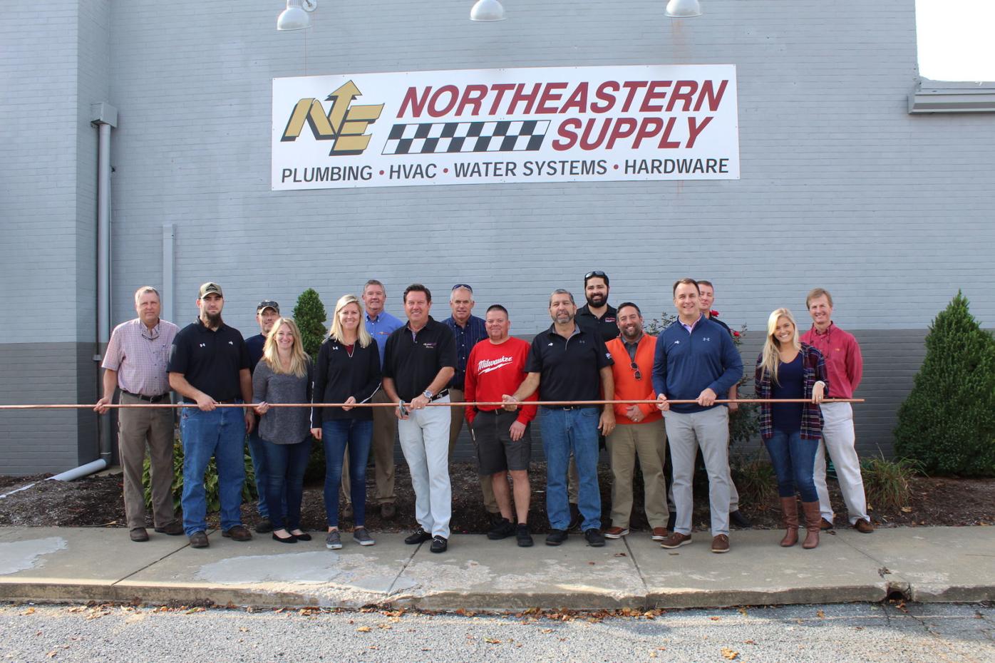 Plumbing and HVAC retailer Northeastern Supply celebrates opening in