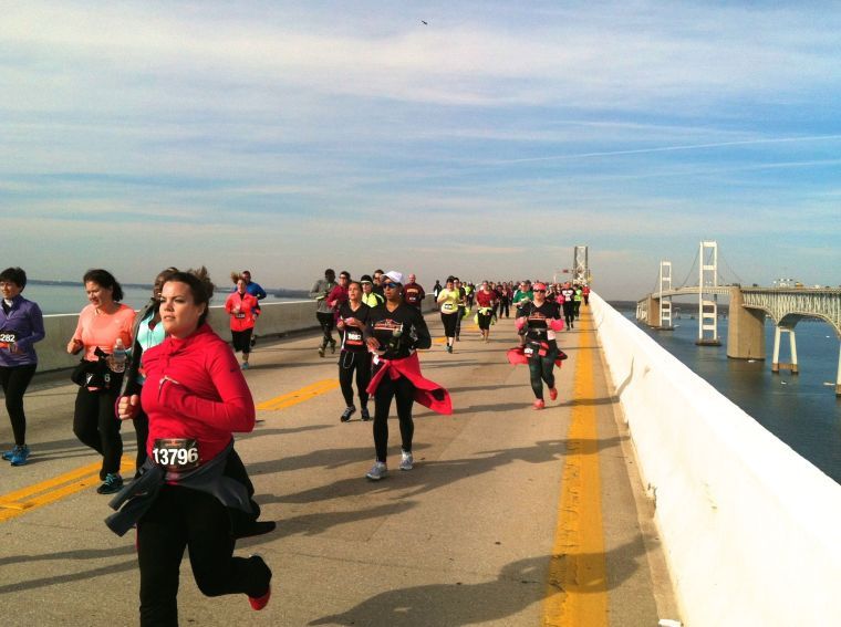 Runners take to Bay Bridge for inaugural race Local