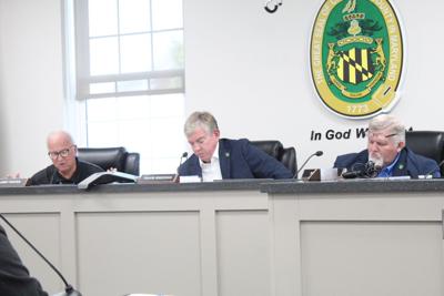 County Commissioners discussing during the July 8, meeting.