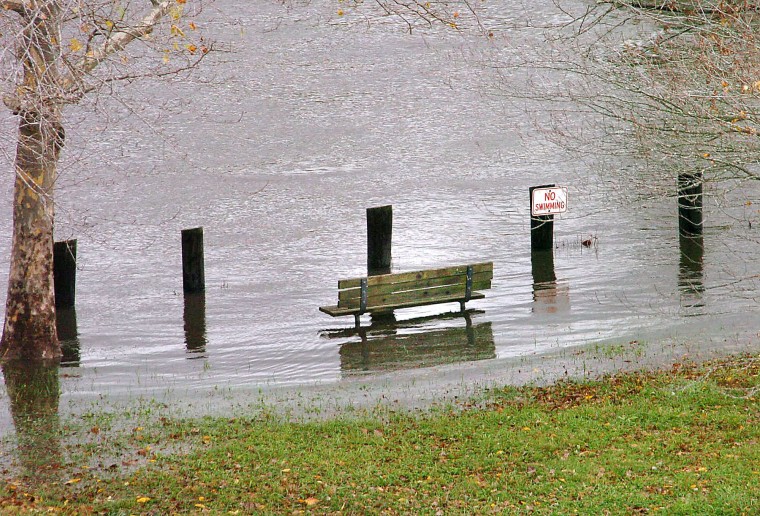 Storm surge covers Crouse Park in Denton Local