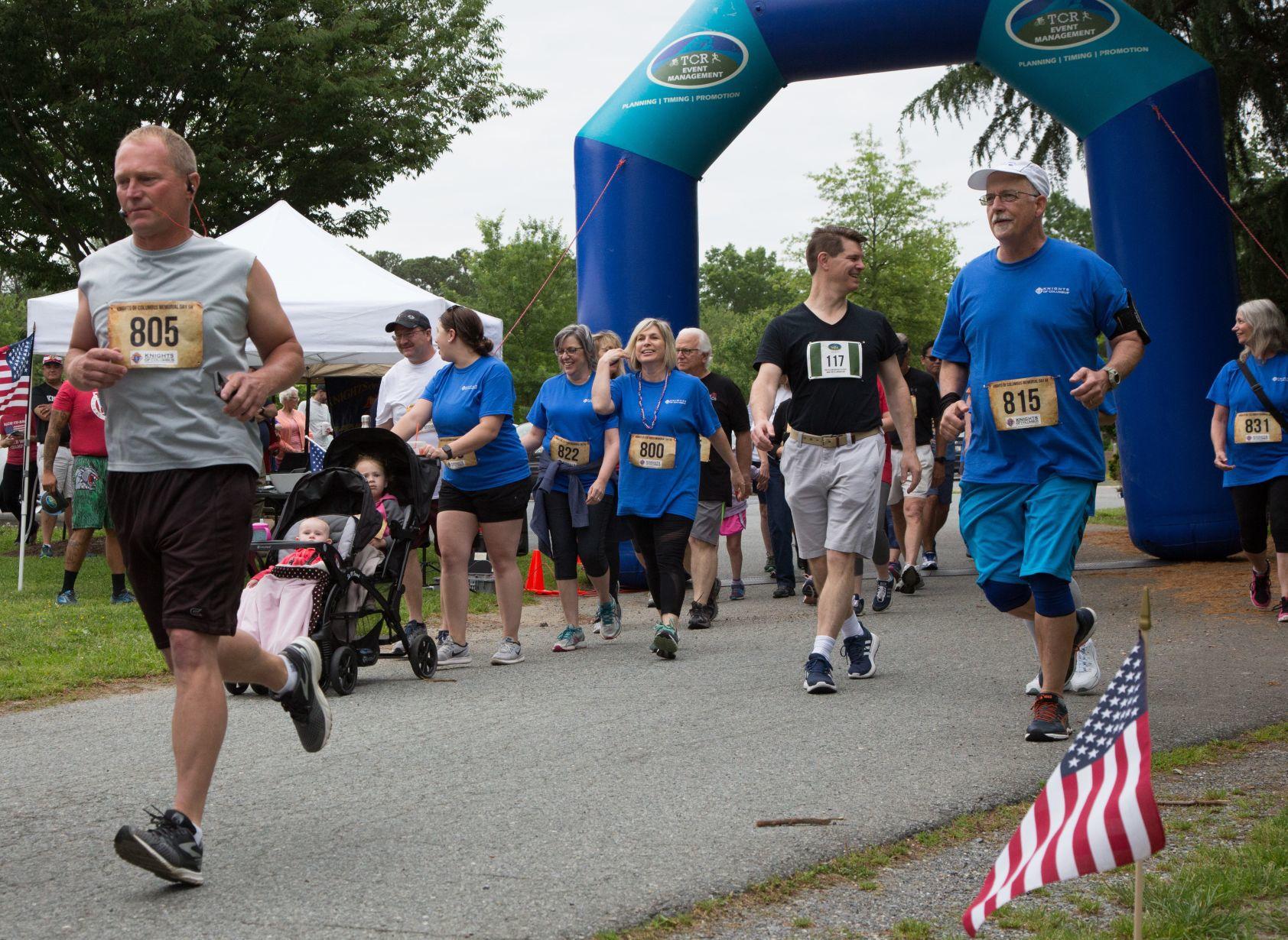 Knights of Columbus 5K raises funds for charity Life