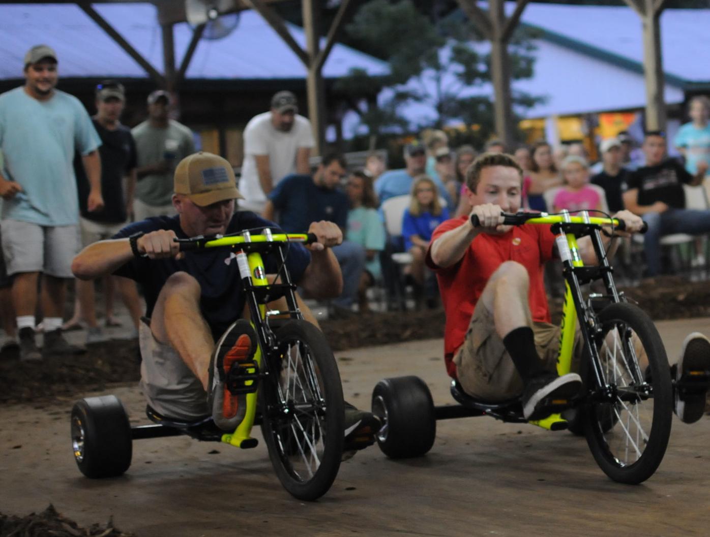 Tricycle race offers thrills and spills Spotlight
