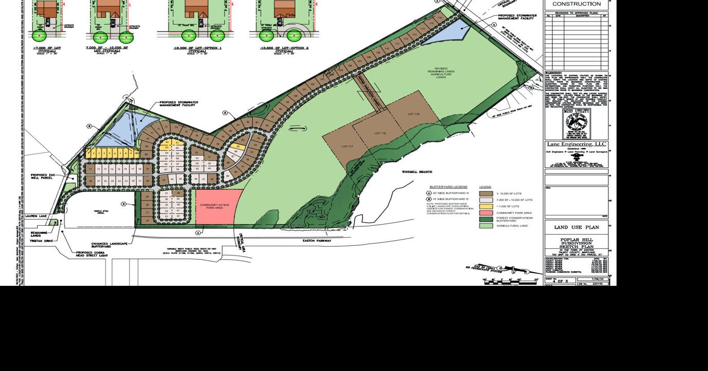 Easton Planning Commission approves new Poplar Hill subdivision sketch