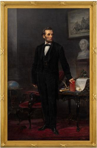 National Portrait Gallery to install life-size painting of Lincoln