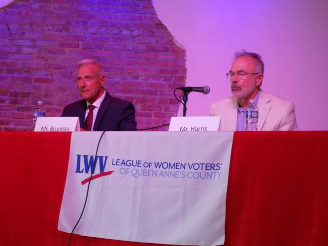Republican Primary candidates Chris Bruneau and Andy Harris