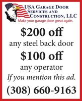 USA GARAGE DOOR