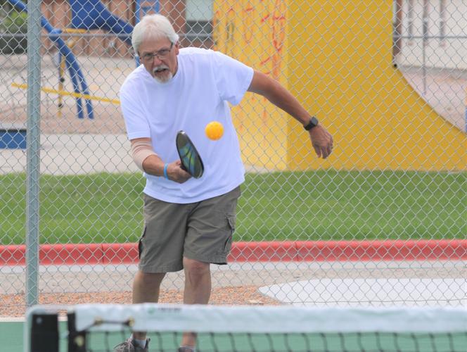 New pickleball courts in Gering attracting new players to the sport as well.