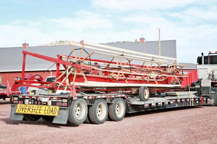 The Grimm Reaper Rare 1919 Holt combine finds new home at Legacy of