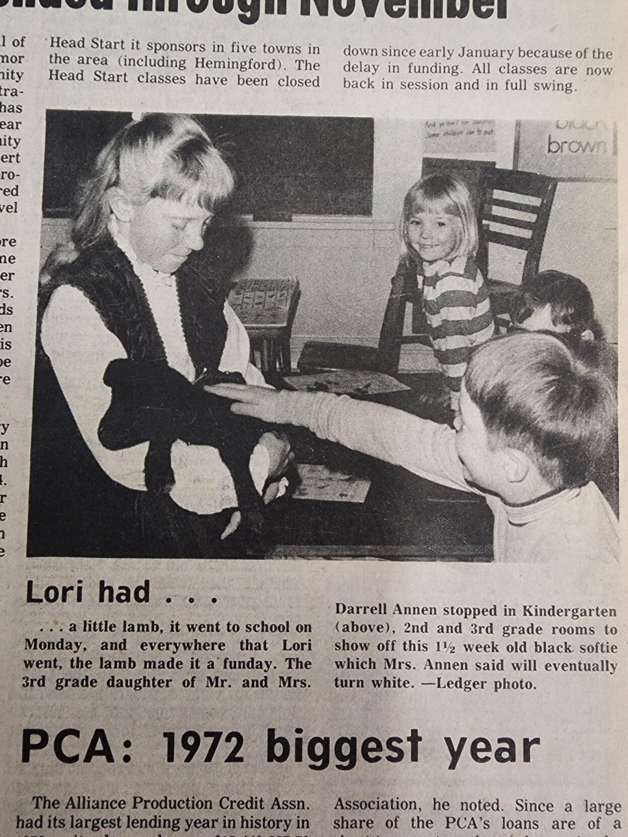 Looking Back 50 Years Ago
