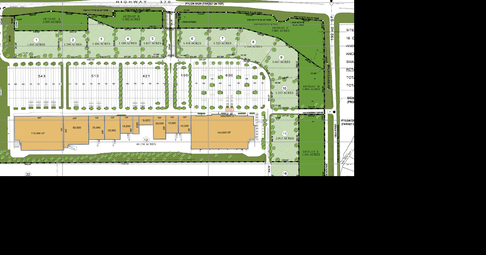 A 'retail power center' breaks ground in fast-growing Gretna