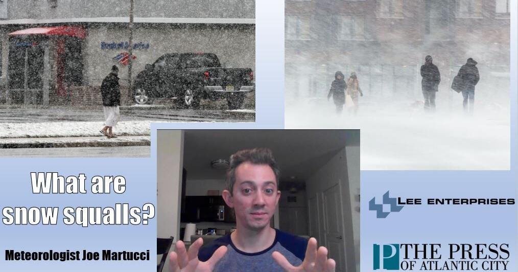 What are snow squalls?