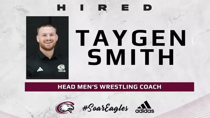 Taygen Smith Named as Men's Wrestling Coach