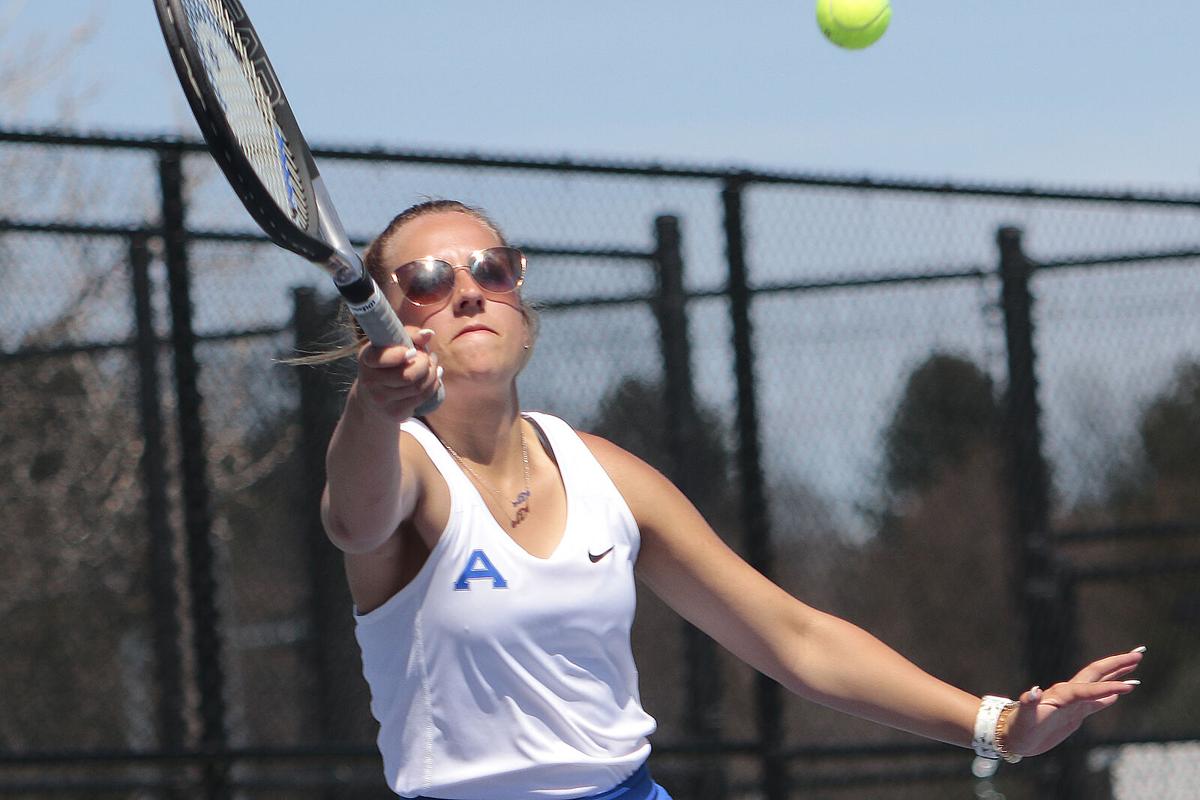 Gering, Alliance, Scottsbluff tennis teams split triangular