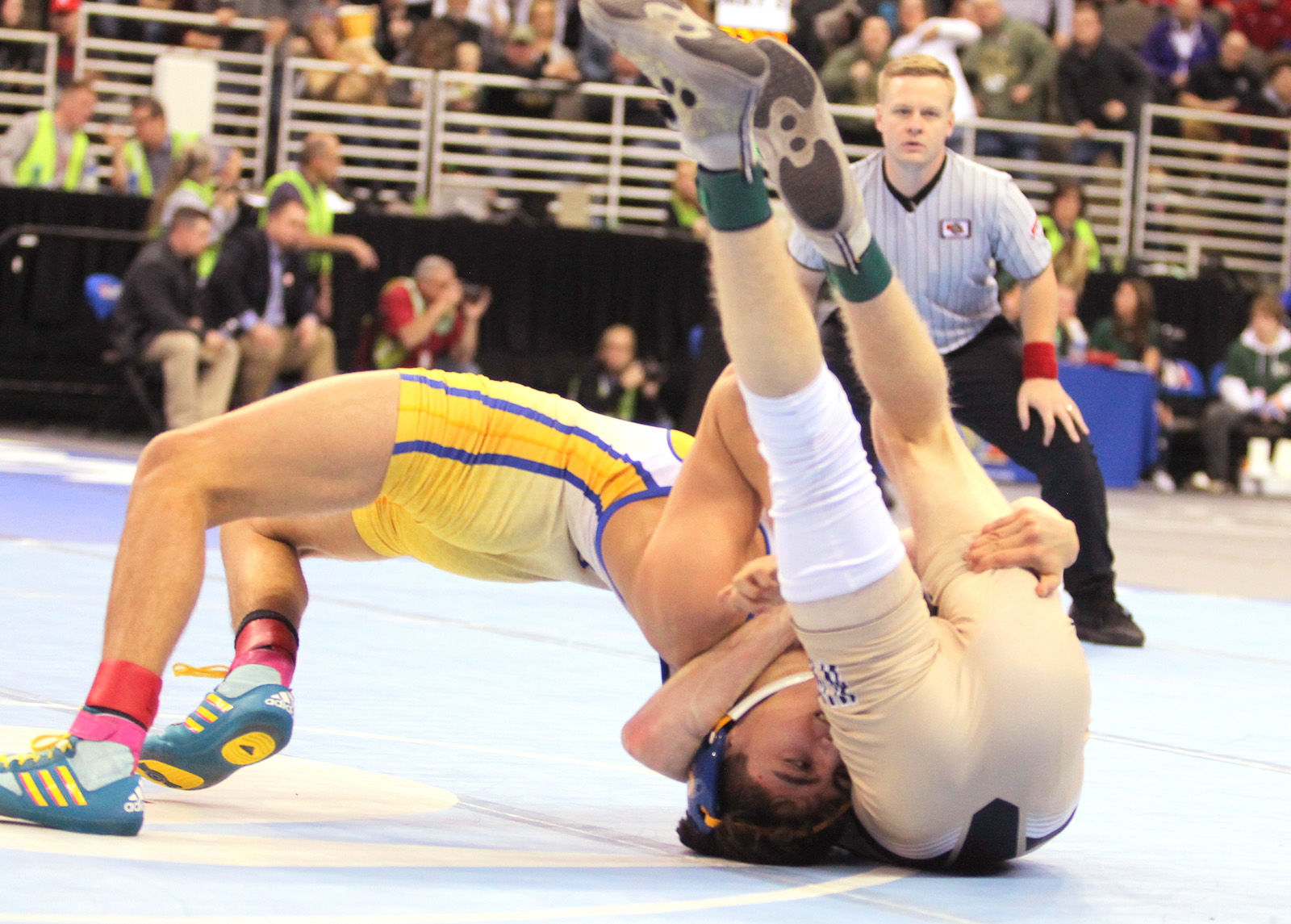 Three Gering wrestlers join Scottsbluffs Paul Garcia in the state wrestling finals