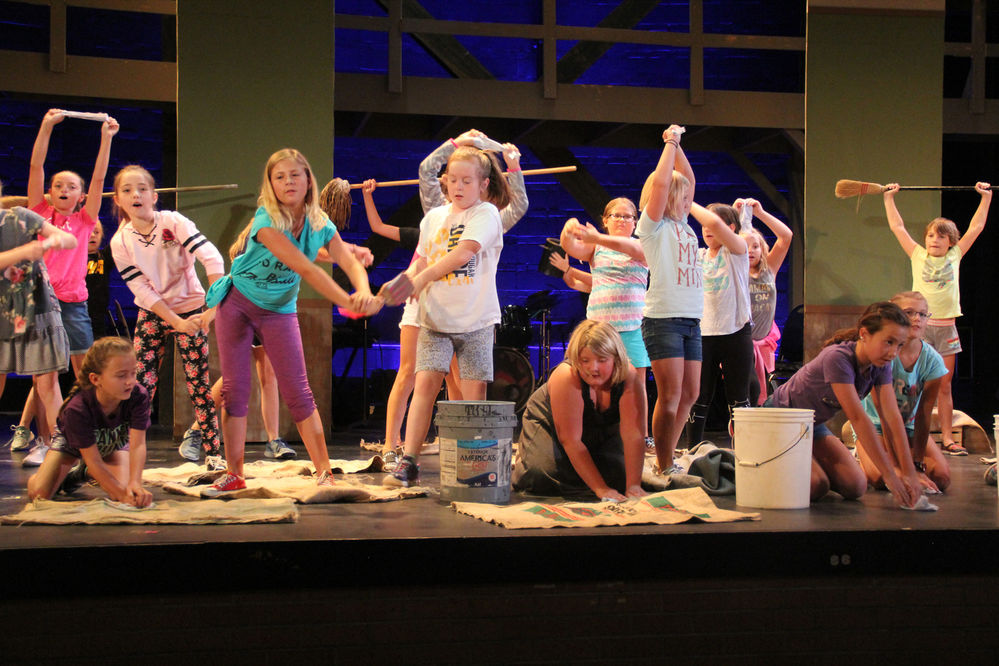 broad way jr annie kids script pdf