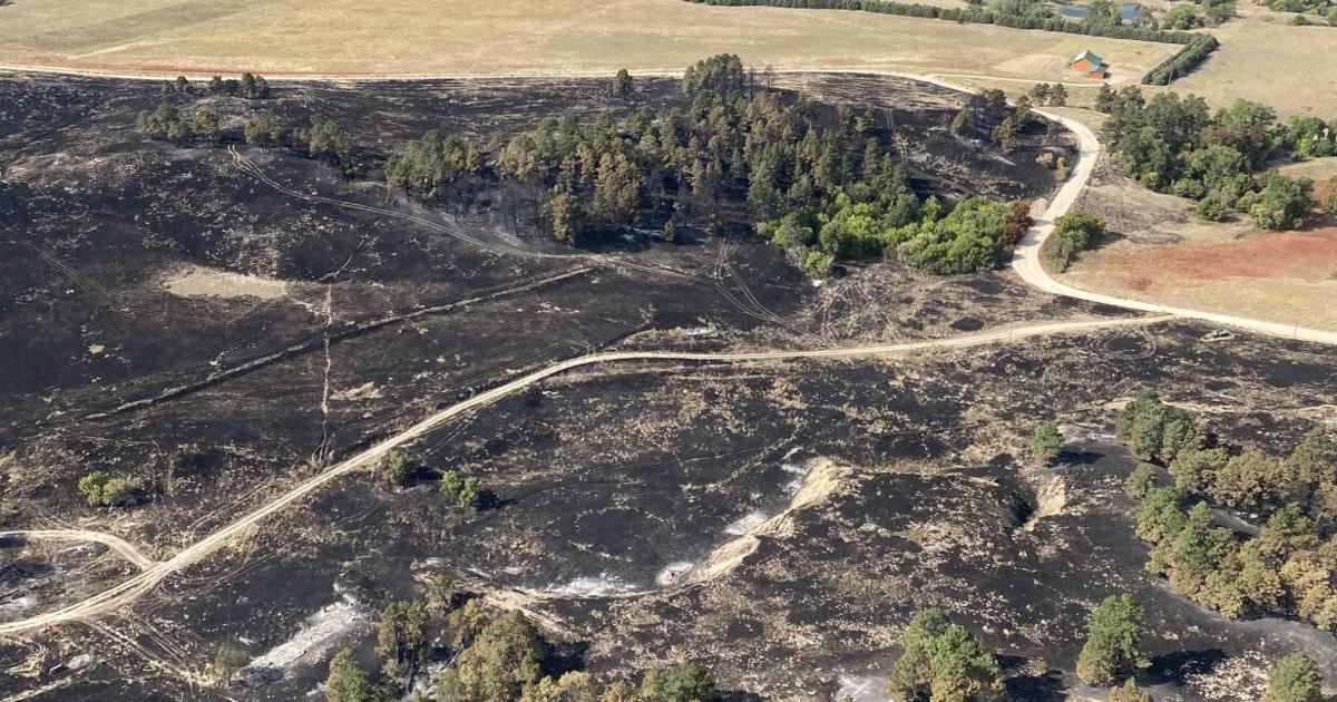 Cw Fire Crawford fire reported at 50% containment