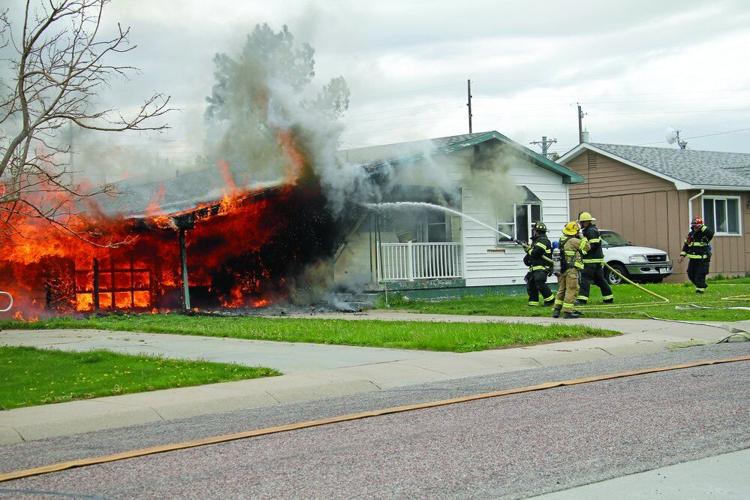 Fire burns down Terrytown house