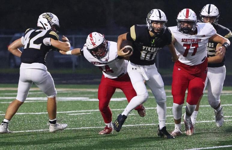 High School Football Scottsbluff rallies late but falls just short