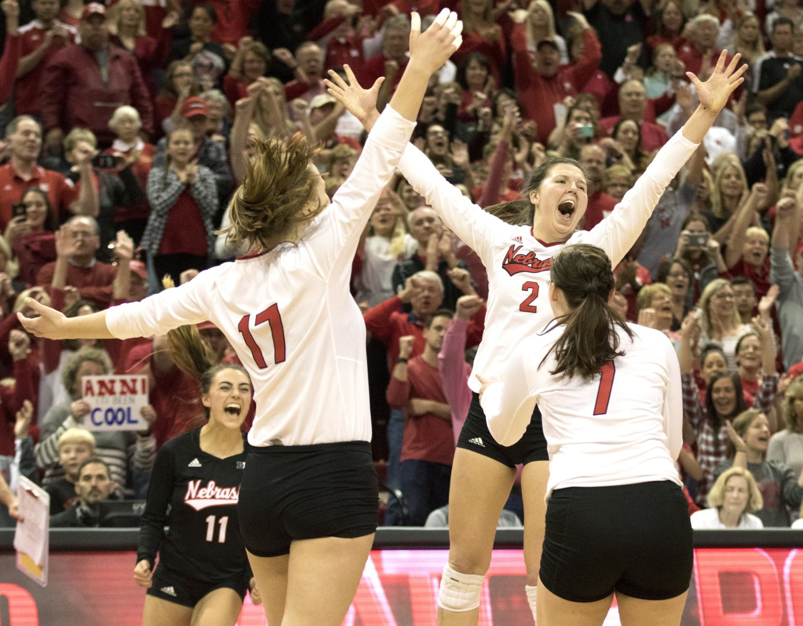 Photos: Nebraska Volleyball Clinches A Share Of The Big Ten Regular ...