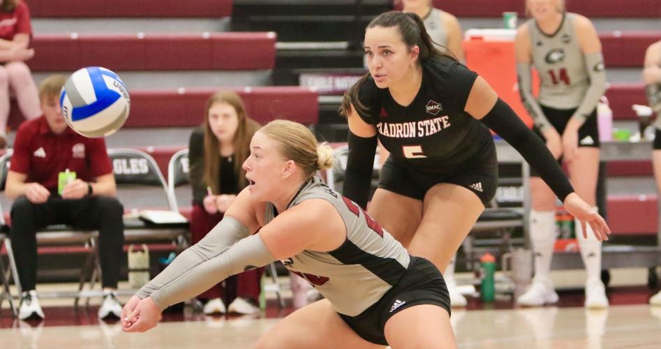 Eagles Drop Five-Set Battle in RMAC Opener