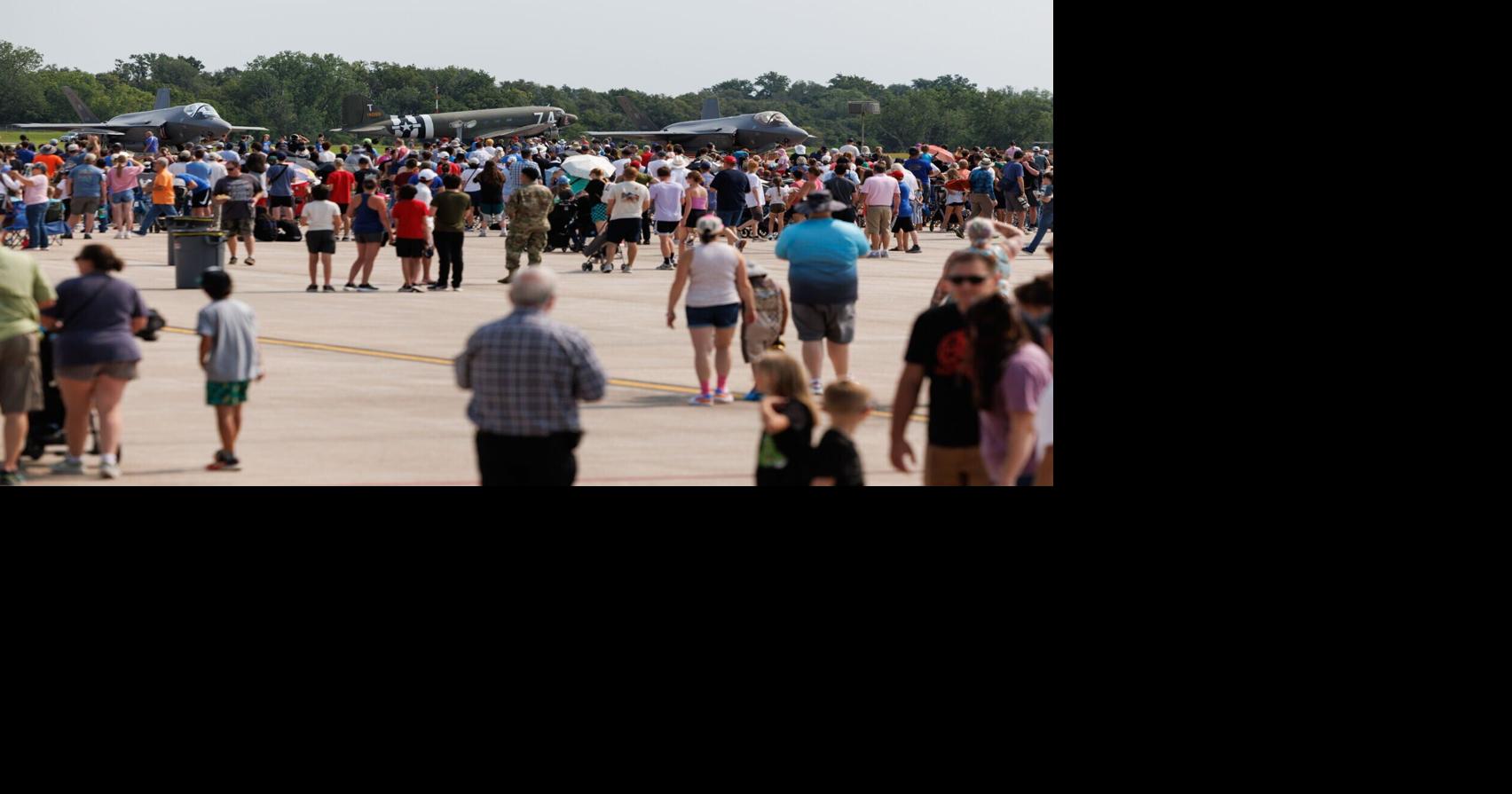 Storms cut short first day of 45th Offutt air show, but show resumes Sunday