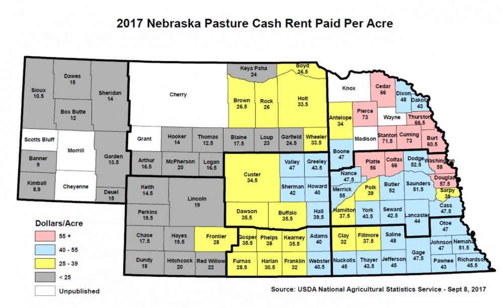 What's behind the USDA statistics for cash rent? Farm & Ranch