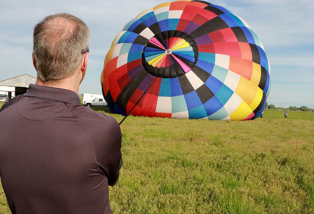 hot air balloon gas