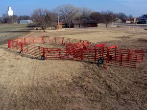 Diamond W Portable Corral