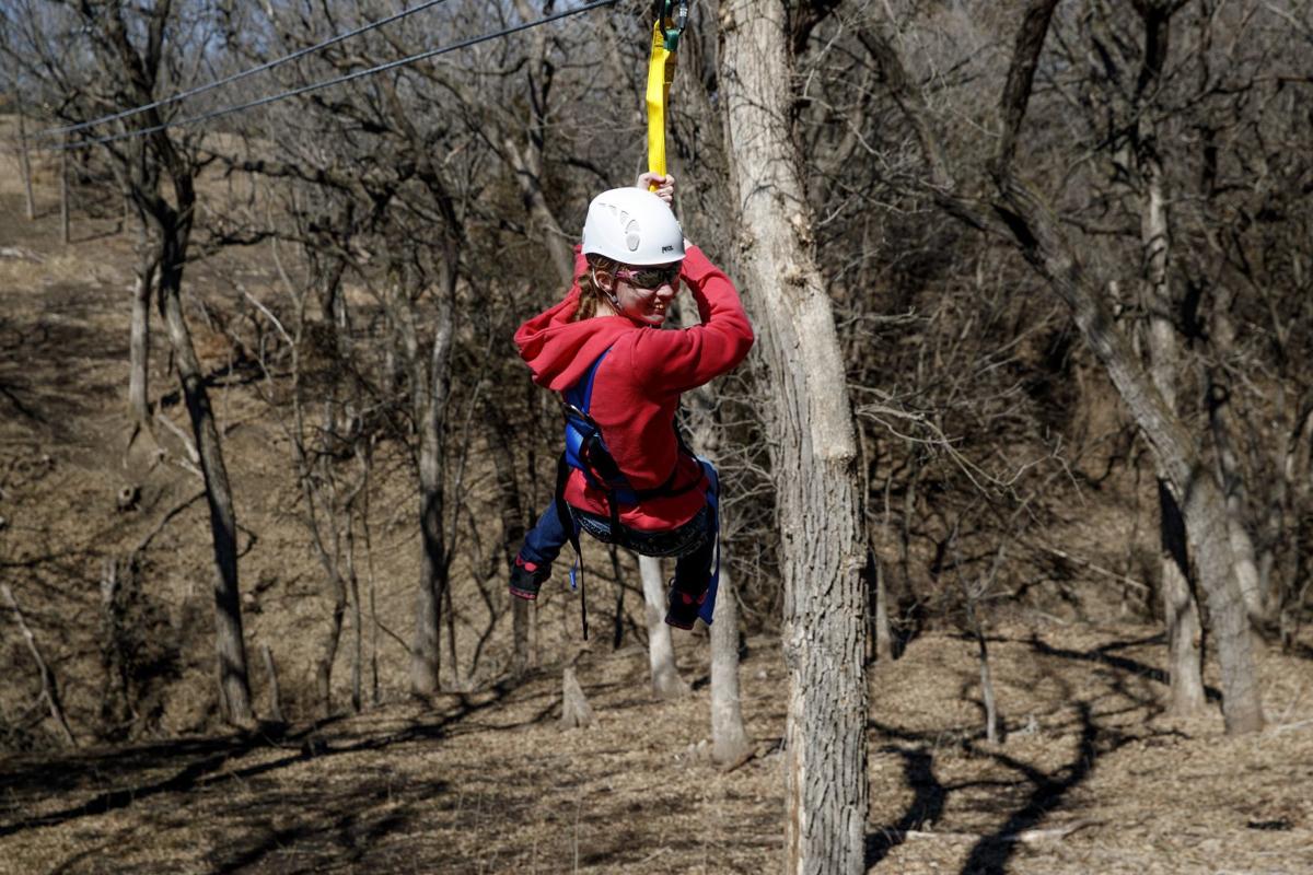 Nebraska's first zip line course opens at Girl Scout camp near Fremont