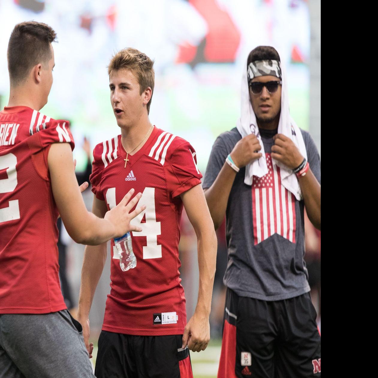 Husker Freshmen Patrick O Brien And Tristan Gebbia Very Close In