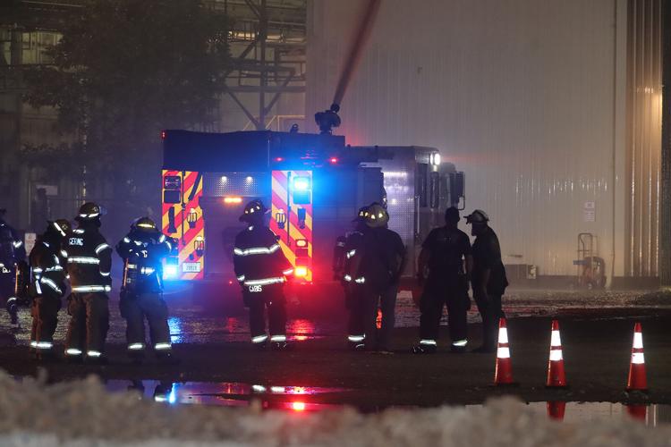 Fire at sugar factory tied to machinery