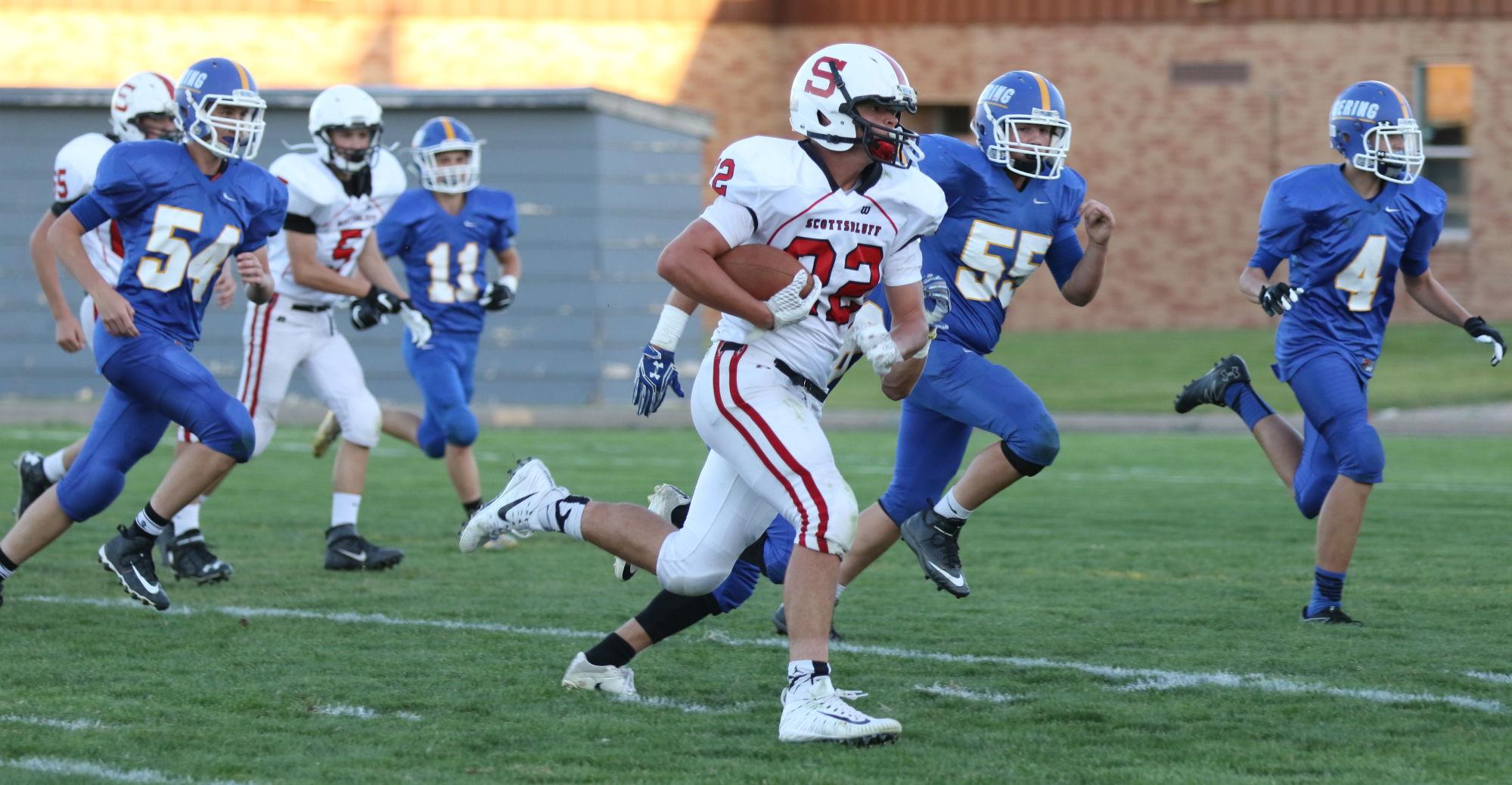 PHOTOS Scottsbluff at Gering freshman football game 9/21/17