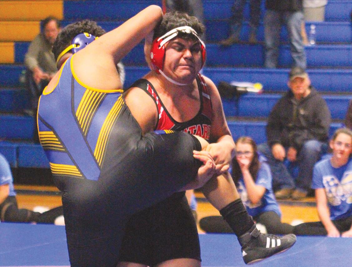 Garden County sweeps Morrill wrestling quadrangular