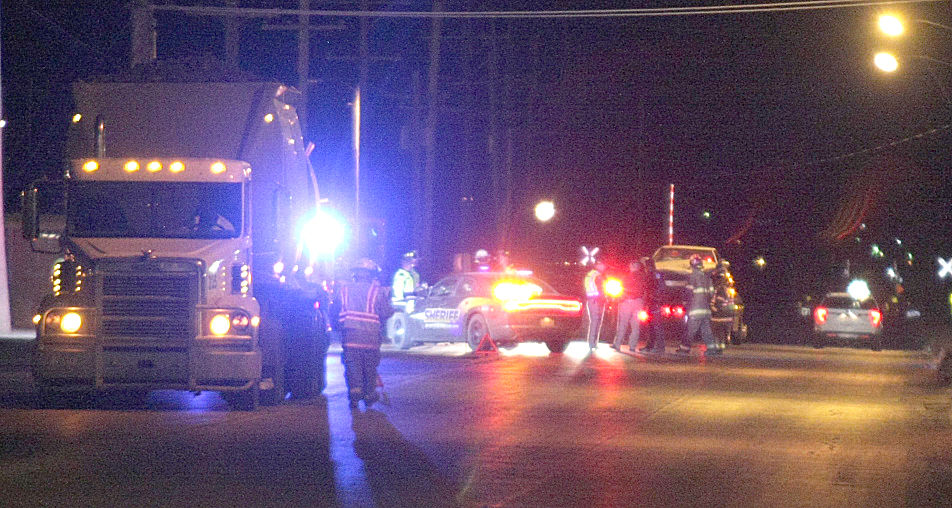 Woman injured in crash Friday