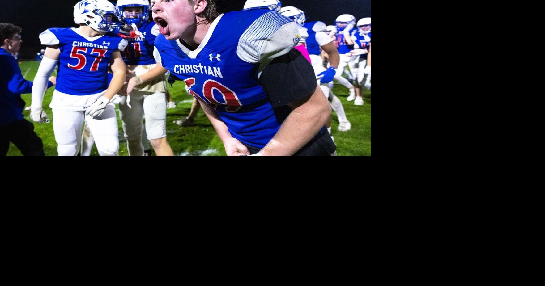 Photos: Lincoln Christian football hosts Class C1 playoff game vs. Minden — Oct. 30