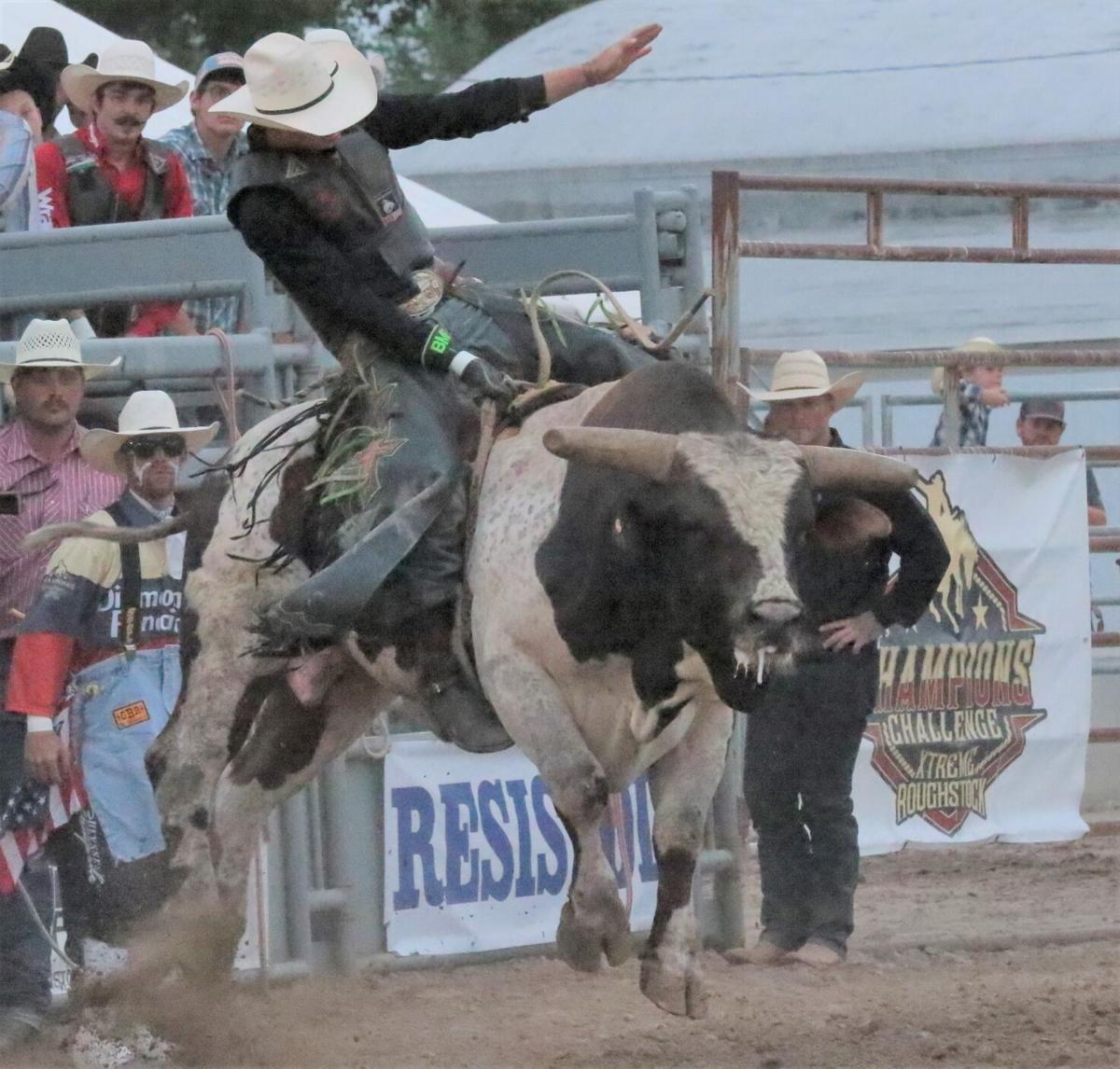 PRCA bareback rider back in the saddle for Monday's Challenge Xtreme  Roughstock Rodeo